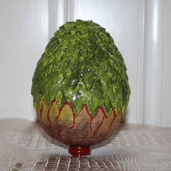Game of Thrones inspired dragon egg Children of the Forest handmade unique OOAK - Picture 1 of 11